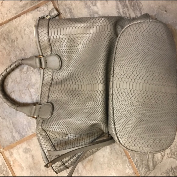 Grey backpack bag/purse - Picture 5 of 10